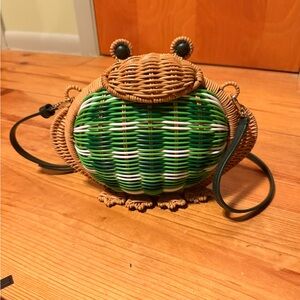 Kate Spade Hoppkins wicker bag
